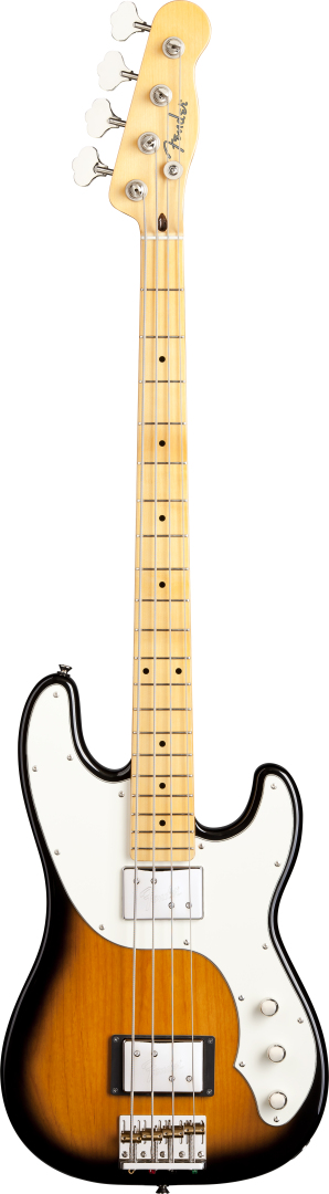 Fender Fender Modern Player Telecaster Electric Bass with Maple Neck - 2-Tone Sunburst