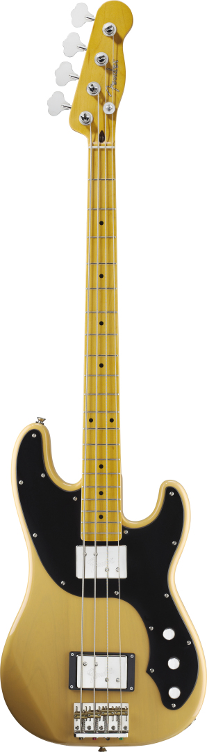 Fender Fender Modern Player Telecaster Electric Bass with Maple Neck - Butterscotch Blonde