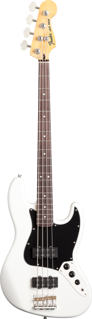 Fender Fender Modern Player Jazz Electric Bass with Rosewood Neck - Olympic White