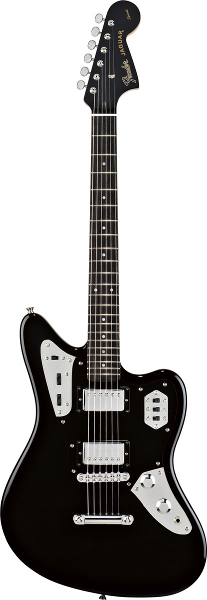 Fender Fender Jaguar HH Electric Guitar with Gig Bag - Black