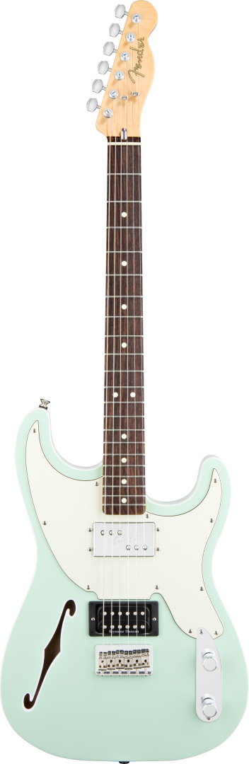 Fender Fender Pawn Shop 72 Electric Guitar, Rosewood Neck (w/ Gig Bag) - Surf Green