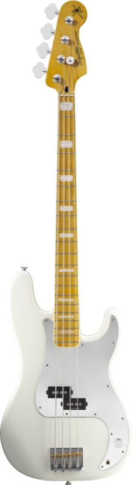 Squier Squier Chris Aiken Precision Electric Bass - Olympic White