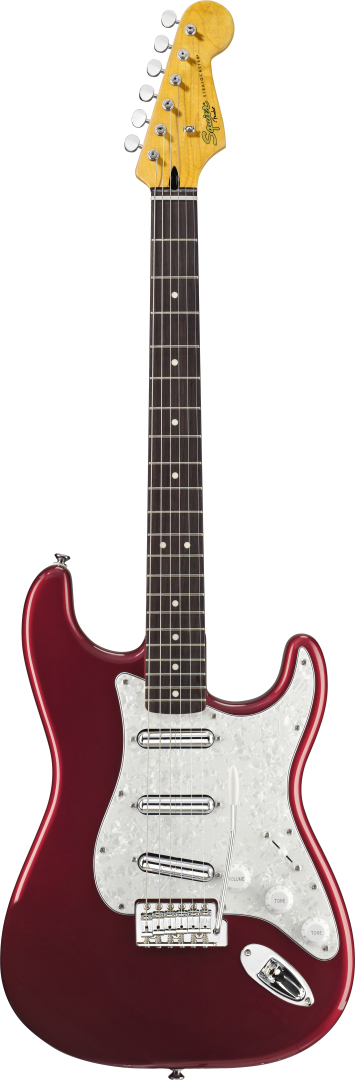 Squier Squier Vintage Modified Stratocaster Surf Electric Guitar - Candy Apple Red