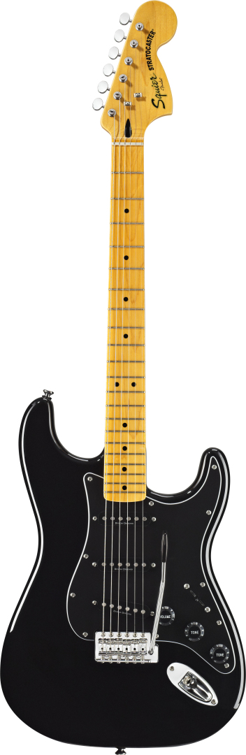 Squier Squier Vintage Modified '70s Stratocaster Electric Guitar - Black