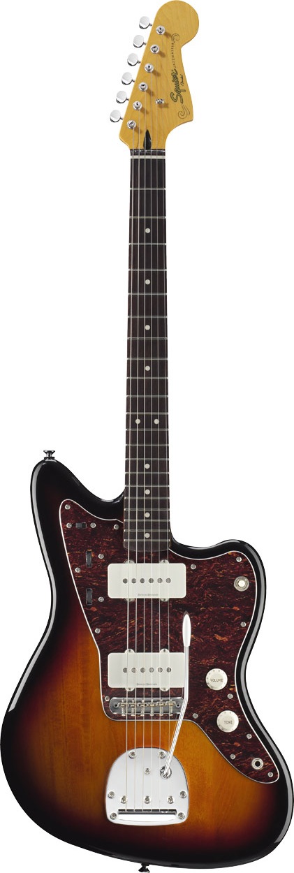 Squier Squier Vintage Modified Jazzmaster Electric Guitar, with Rosewood - 3-Color Sunburst