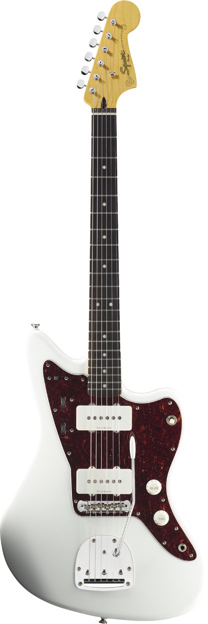 Squier Squier Vintage Modified Jazzmaster Electric Guitar, with Rosewood - Olympic White