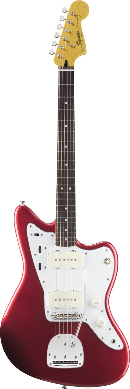 Squier Squier Vintage Modified Jazzmaster Electric Guitar, with Rosewood - Candy Apple Red