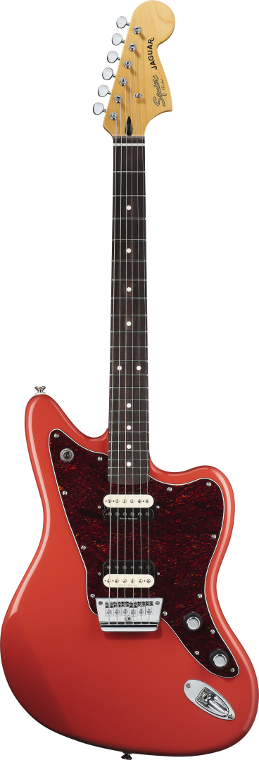 Squier Squier Modified Vintage HH Jaguar Electric Guitar - Fiesta Red