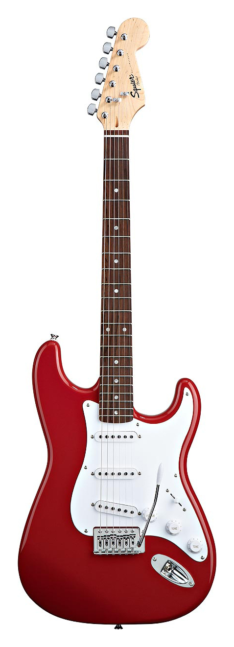 Squier Squier Bullet Strat Electric (Rosewood) - Fiesta Red