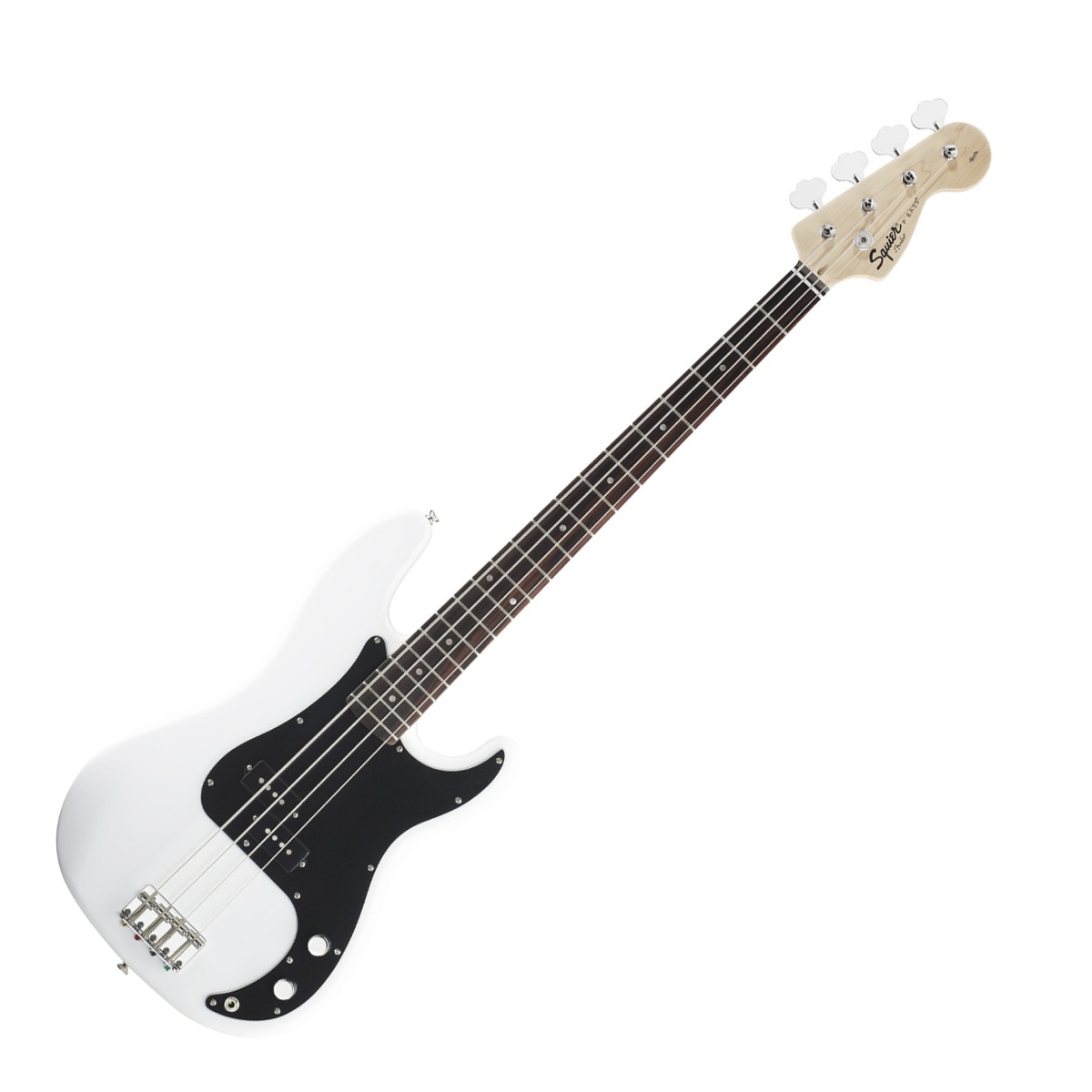 Squier Squier Precision Electric Bass, with Rosewood Neck - Olympic White