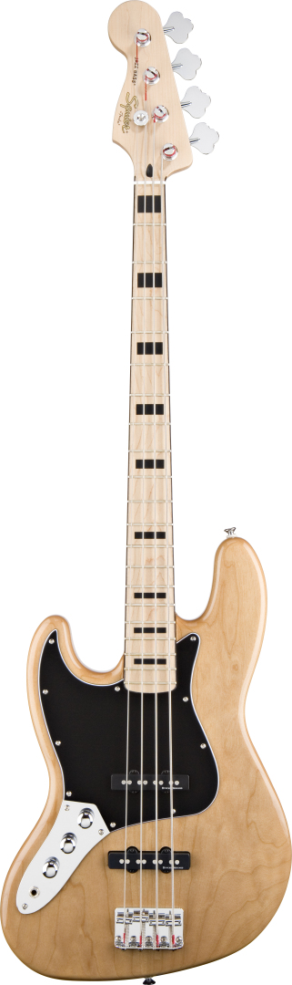 Squier Squier Vintage Modified Jazz Bass Guitar, Left-Handed - Natural