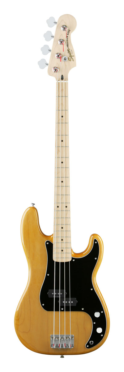 Squier Squier Vintage Modified Precision Bass, Maple Neck - Amber