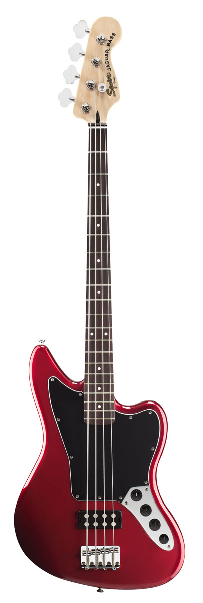 Squier Squier Vintage Modified Jaguar Special HB Bass - Candy Apple Red