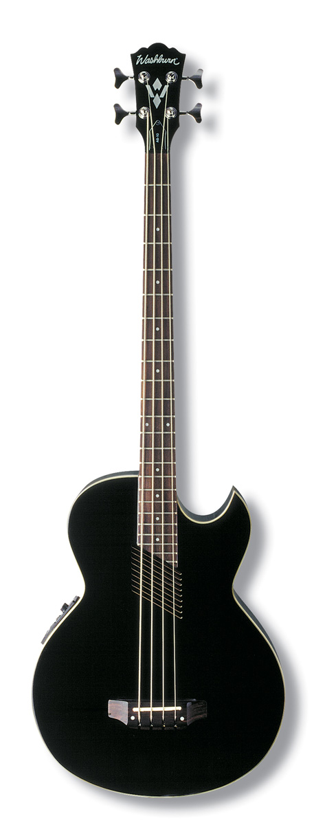 Washburn Washburn AB10 Acoustic-Electric Bass - Black