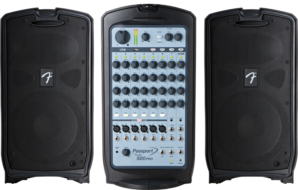 Fender Fender Passport 500 PRO Portable PA Public Address System