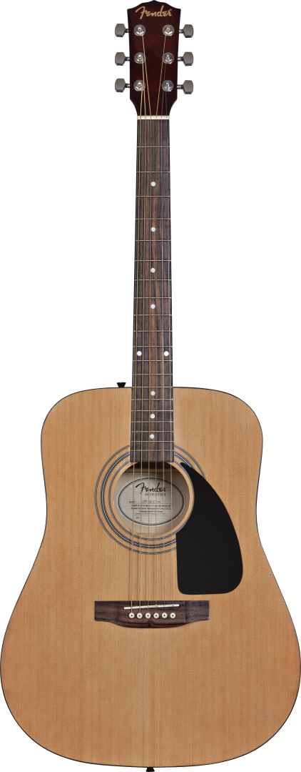 Fender Fender FA100 Dreadnought Acoustic Guitar Package - Natural