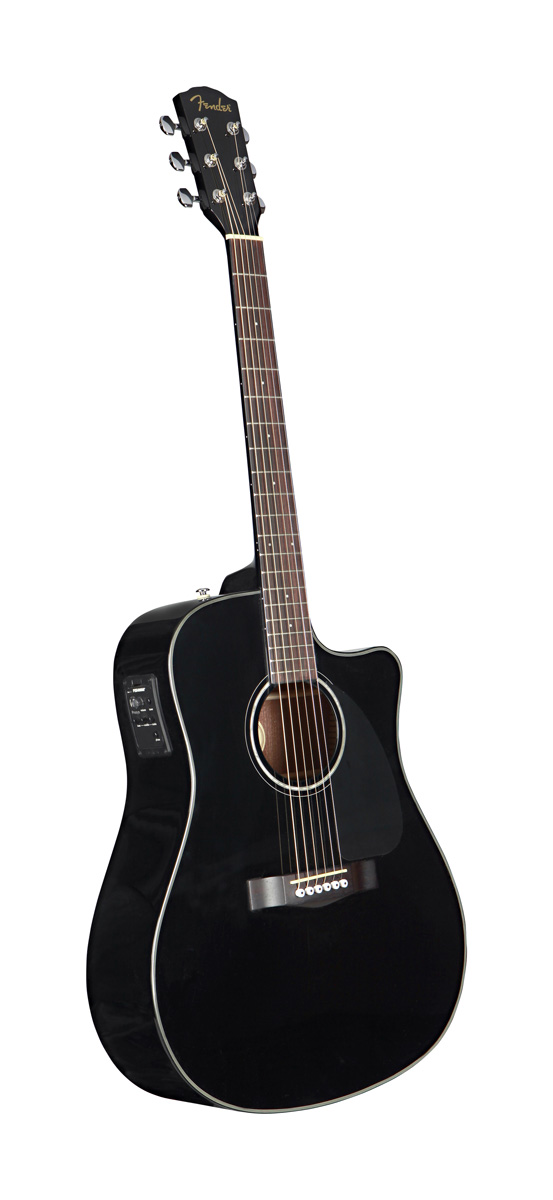 Fender Fender CD-110CE Acoustic-Electric Classic Guitar - Black