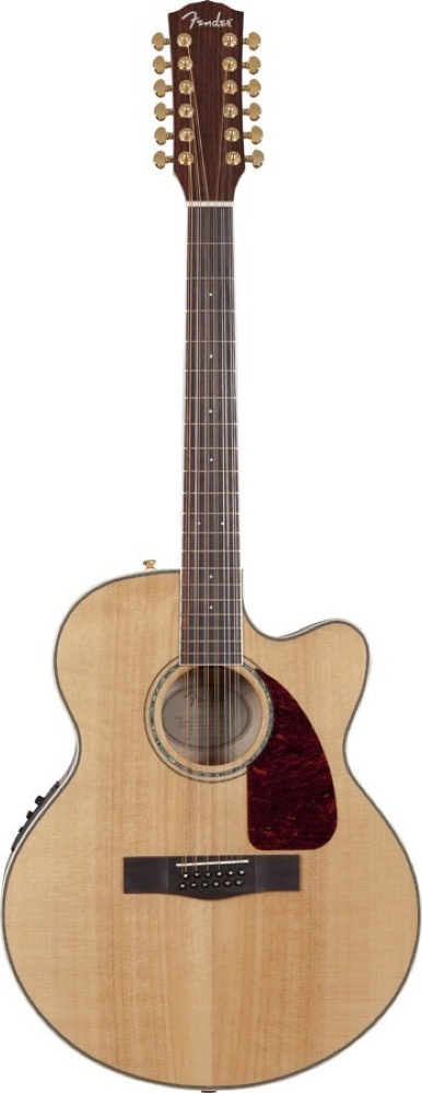 Fender Fender CJ-290SCE-12 Jumbo Acoustic-Electric Guitar, 12-String