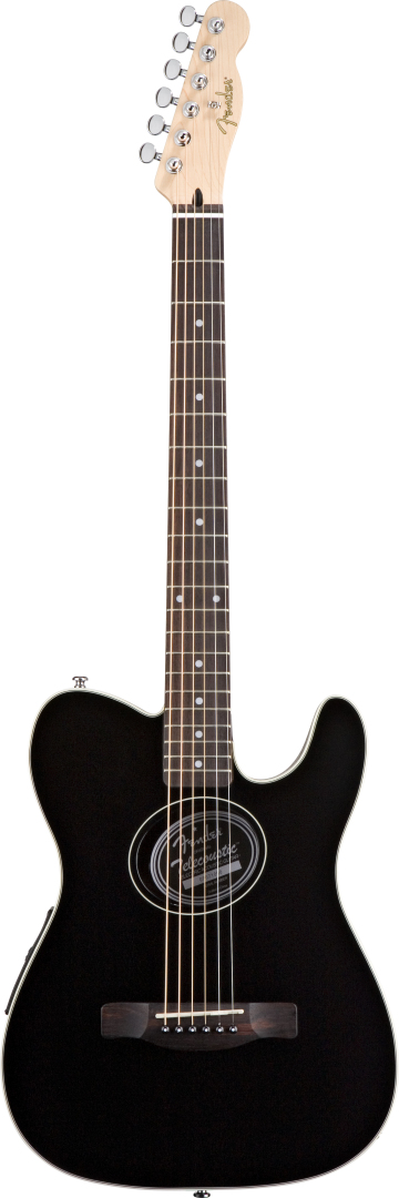 Fender Fender Standard Telecoustic Guitar, Acoustic-Electric - Black