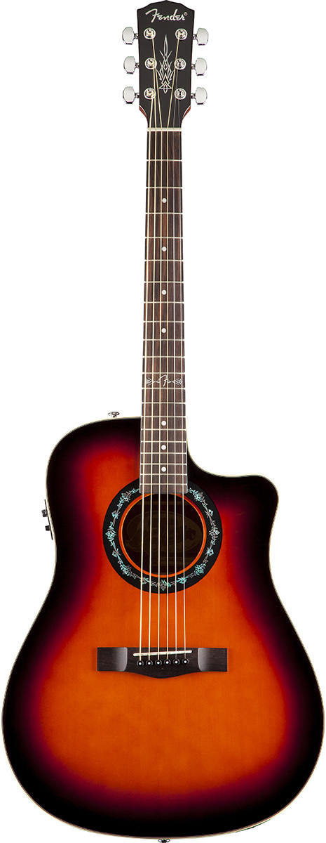 Fender Fender T-Bucket 100CE Acoustic-Electric Guitar - 3-Tone Sunburst