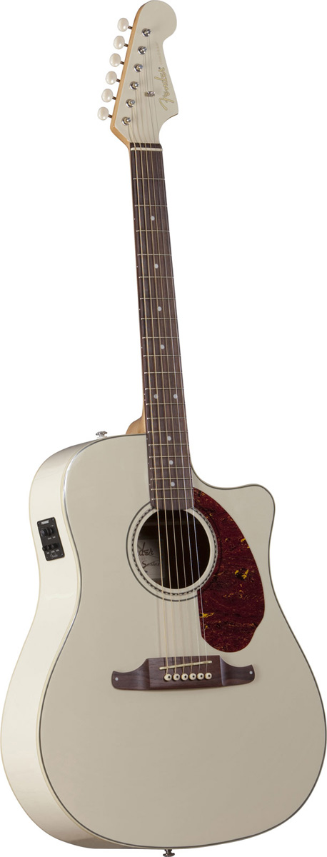 Fender Fender Sonoran SCE Acoustic-Electric Guitar - Olympic White