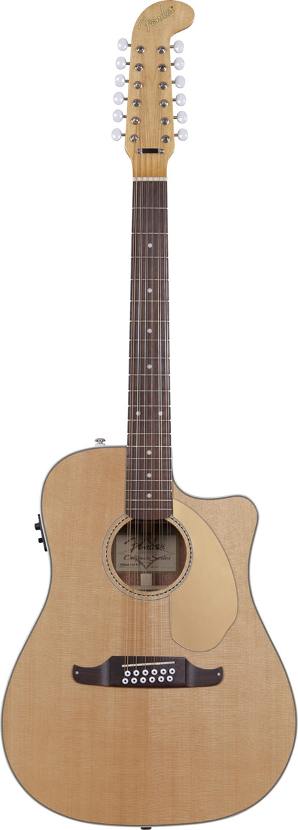Fender Fender Villager SCE Acoustic-Electric Guitar, 12-String