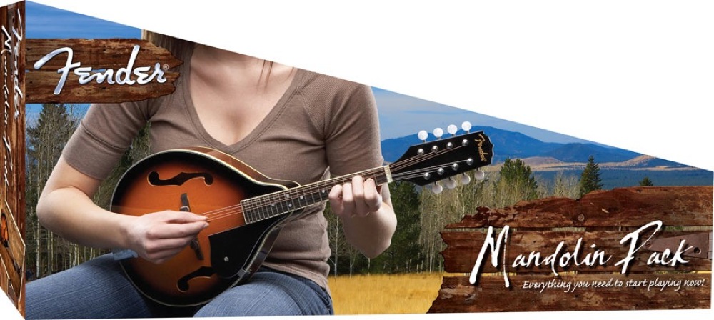 Fender Fender FM-100 Mandolin Pack - Natural