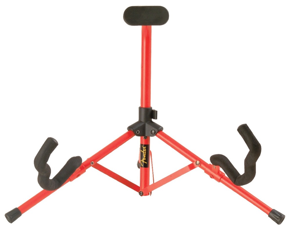 Fender Fender Tubular Mini Guitar Stand - Red