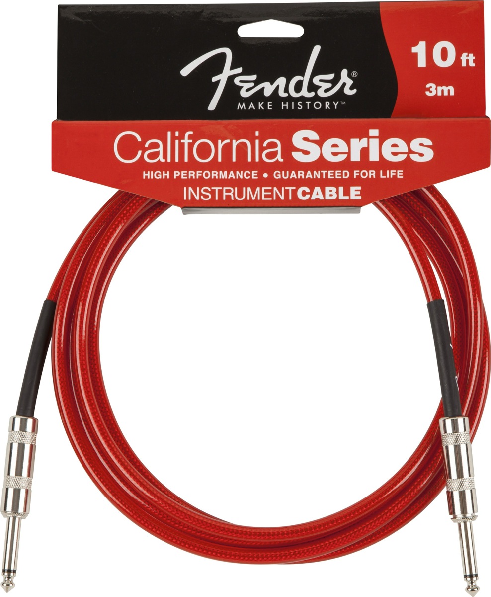 Fender Fender California Guitar Cable - Lake Placid Blue (10 Foot)