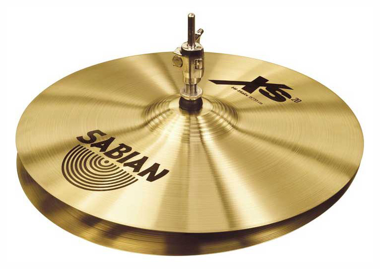 Sabian Sabian XS20 Hi-Hat Cymbals, 14 Inch - Brilliant (14 Inch)