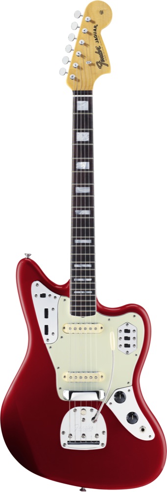 Fender Fender 50th Anniversary Jaguar Electric Guitar with Case - Candy Apple Red