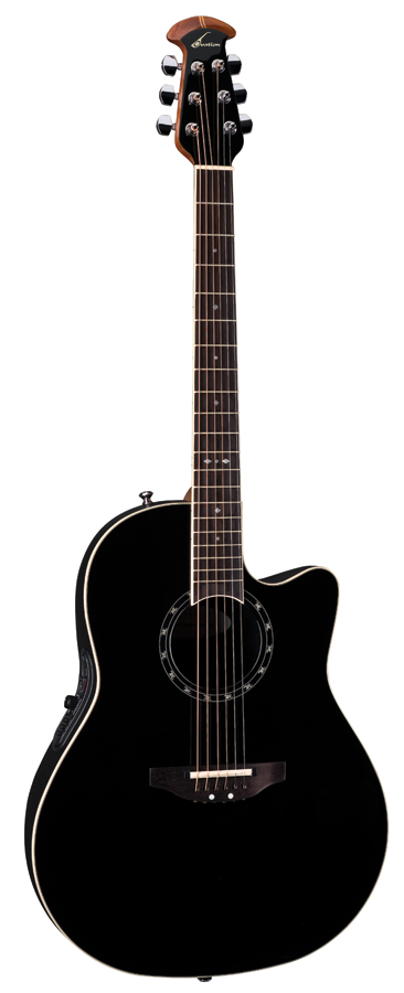 Ovation Ovation Balladeer 1771AX Acoustic-Electric Guitar - Black