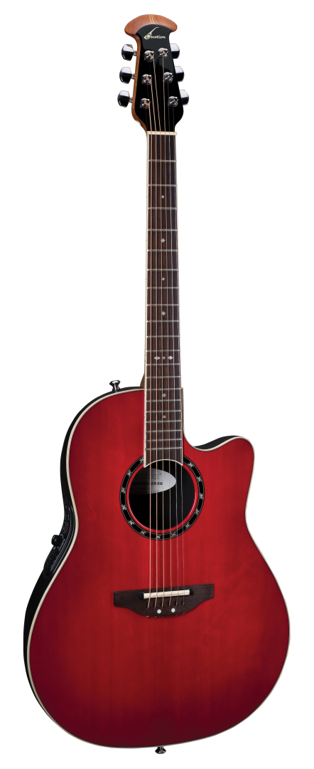 Ovation Ovation Standard Balladeer 1861AX Acoustic-Electric Guitar - Cherry Cherryburst