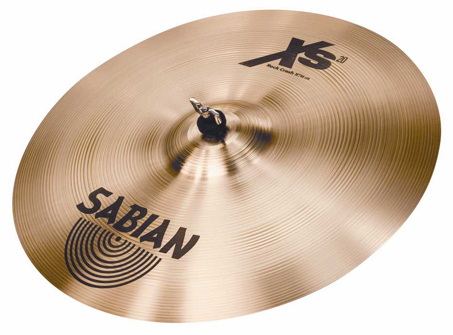 Sabian Sabian XS20 Rock Crash Cymbal, Brilliant - Brilliant (18 Inch)