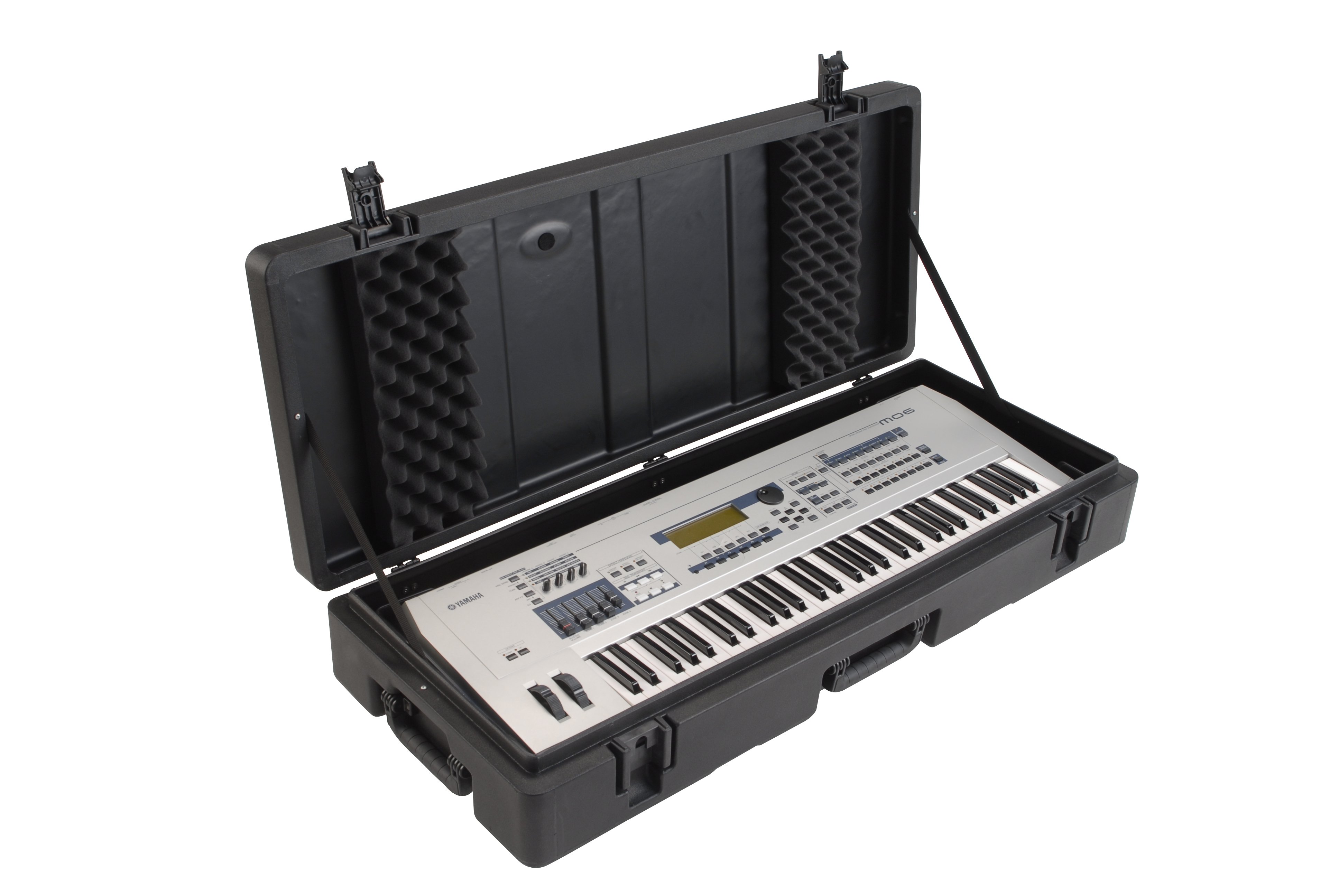 SKB SKB 1SKB-R4215W Roto Molded Keyboard Case with Wheels, 61-Key