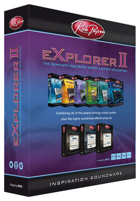 Rob Papen Rob Papen eXplorer II Bundle Softwater Synthesizer Bundle