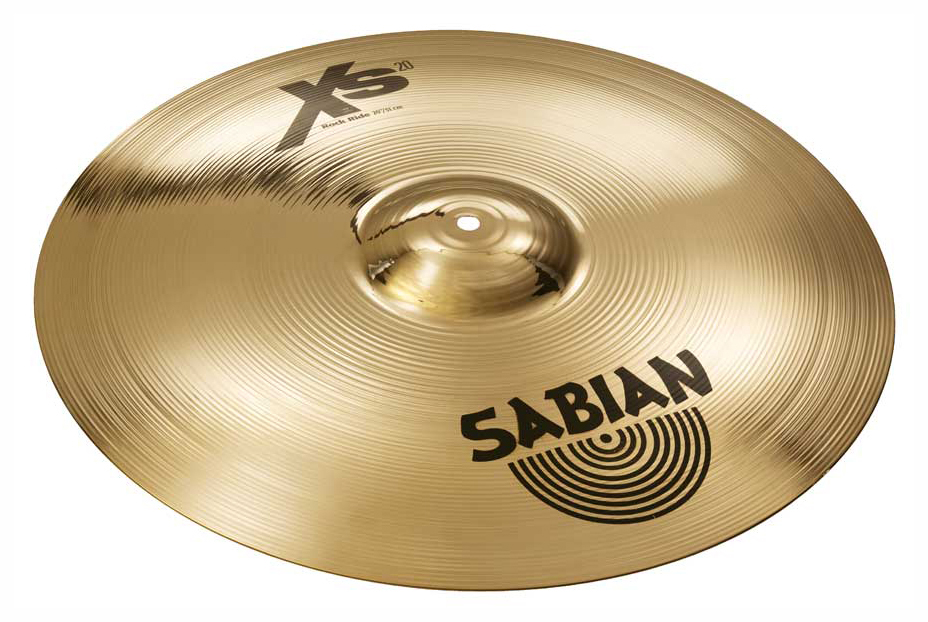 Sabian Sabian XS20 Rock Ride Cymbal, 20 Inch - Brilliant (20 Inch)