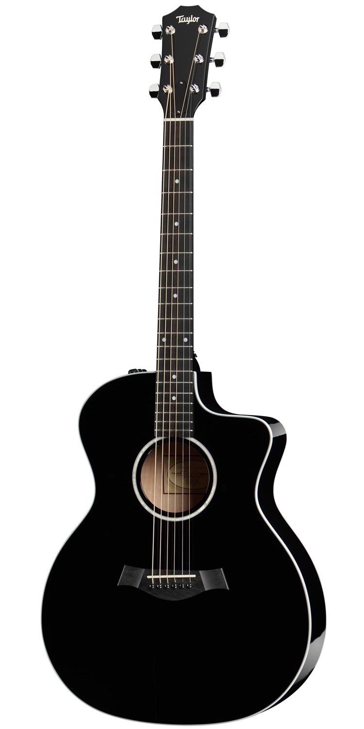 Taylor Guitars Taylor 214CE Acoustic-Electric Guitar with Gig Bag - Black