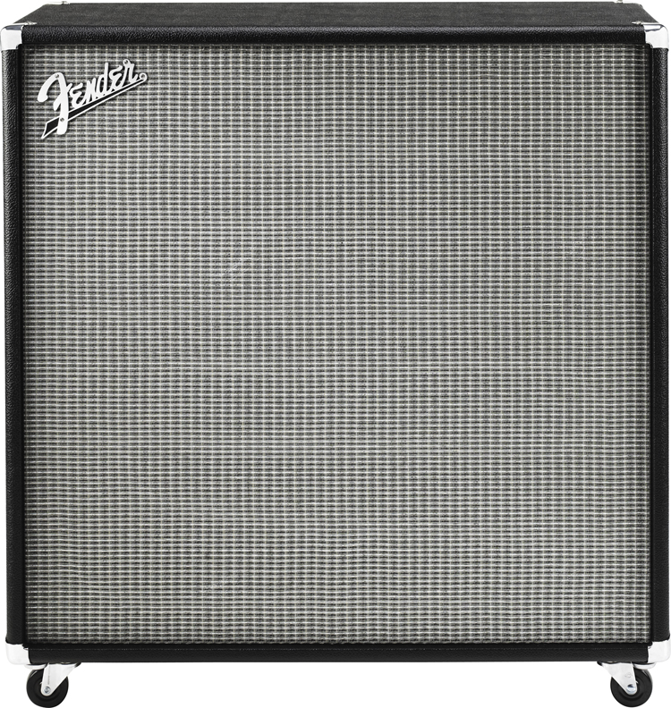 Fender Fender Super-Sonic 100 Straight Speaker Cab, (100 W, 4x12) - Black/Silver