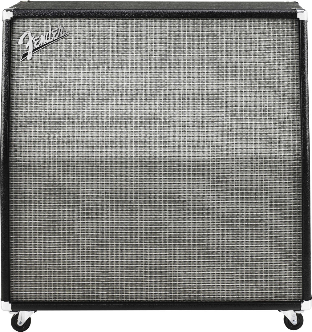 Fender Fender Super-Sonic 100 Slant Speaker Cab, (100 W, 4x12) - Black/Silver