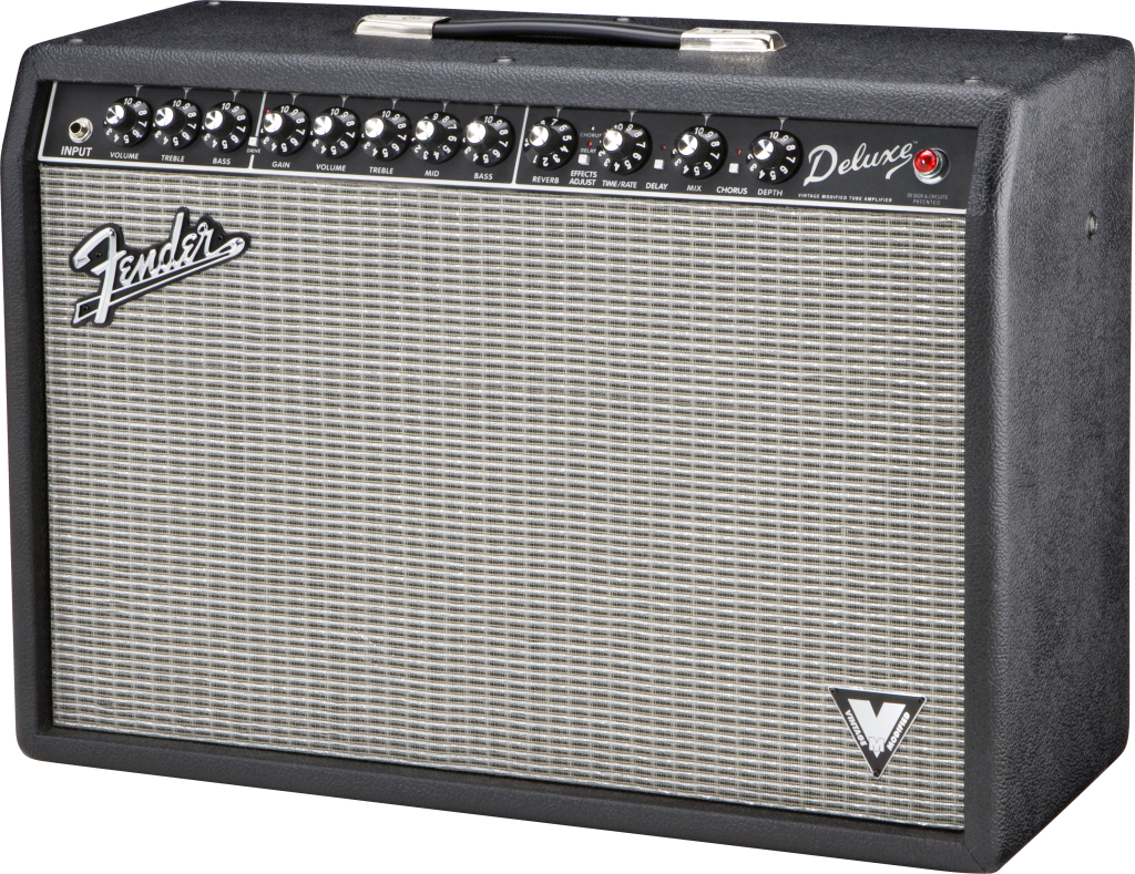 Fender Fender Deluxe VM Vintage Modified Guitar Combo Amp - 40 Watts - Black