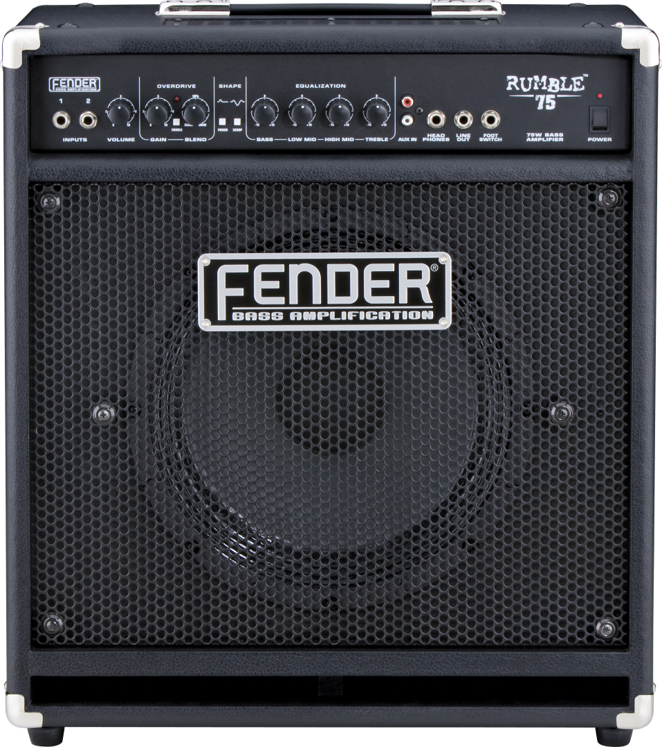 Fender Fender Rumble 75 Bass Guitar Combo Amplifier, 75 W