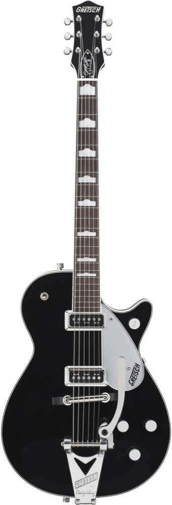 Gretsch Guitars and Drums Gretsch G6128T-GH George Harrison Signature Duo Jet with Case - Black