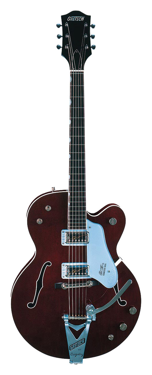 Gretsch Guitars and Drums Gretsch G6119-1962HT Chet Atkins Electric Guitar, Tennessee Rose - Burgundy Stain