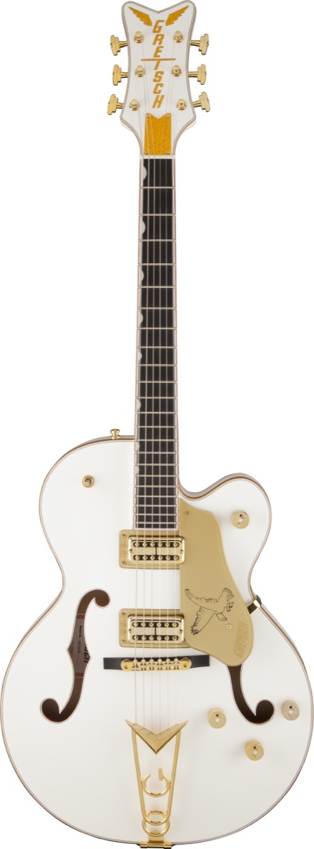 Gretsch Guitars and Drums Gretsch G6139CB Center-Block Falcon Electric Guitar (with Case) - White