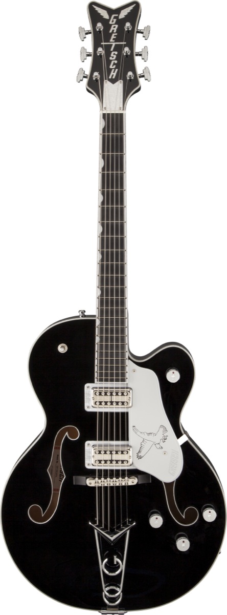 Gretsch Guitars and Drums Gretsch G6139CB Center-Block Falcon Electric Guitar (with Case) - Black