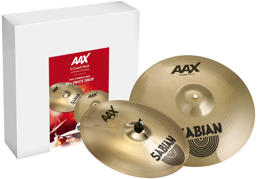 Sabian Sabian AAX V-Crash Limited Edition Cymbal Pack