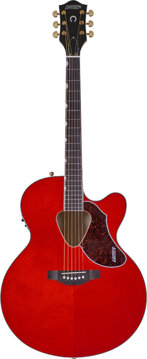 Gretsch Guitars and Drums Gretsch G5022CE Rancher Jumbo Cutaway Acoustic-Electric Guitar - Orange