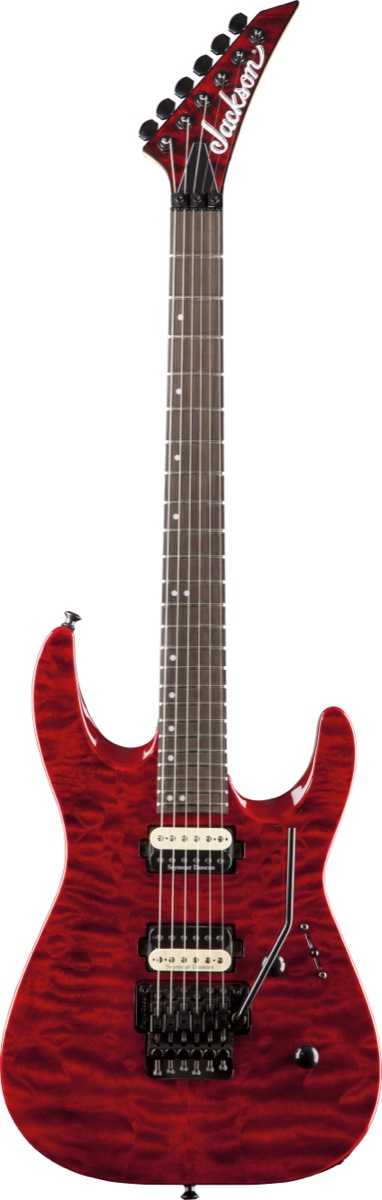 Jackson Jackson DK2MQ Pro Series Dinky Electric Guitar - Transparent Red