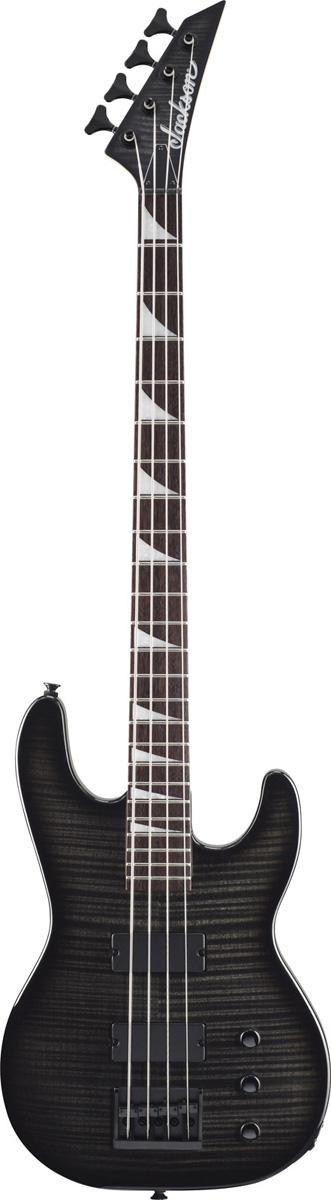 Jackson Jackson JS2 Concert Electric Bass, with Rosewood Neck - Transparent Black